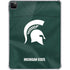 Michigan State University Green Jersey iPad Pro 11in (2024) Clear Case
