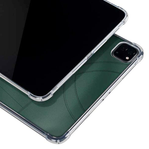 Michigan State University Green Jersey iPad Pro 12.9in (2020) Clear Case