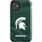 Michigan State University Green Jersey iPhone 11 Impact Case