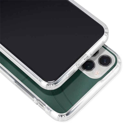 Michigan State University Green Jersey iPhone 11 Pro Clear Case