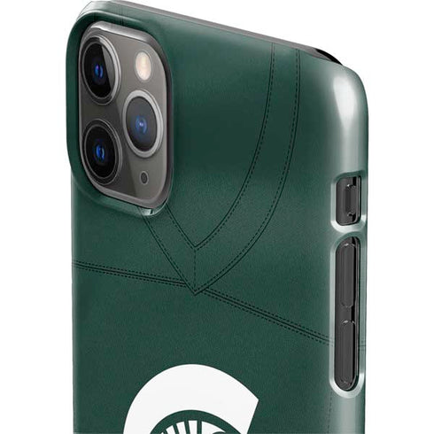 Michigan State University Green Jersey iPhone 11 Pro Max Lite Case