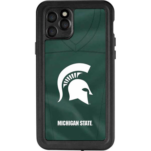 Michigan State University Green Jersey iPhone 11 Pro Waterproof Case