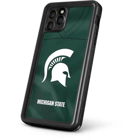 Michigan State University Green Jersey iPhone 11 Pro Waterproof Case