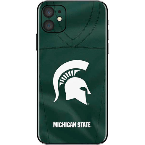 Michigan State University Green Jersey iPhone 11 Skin