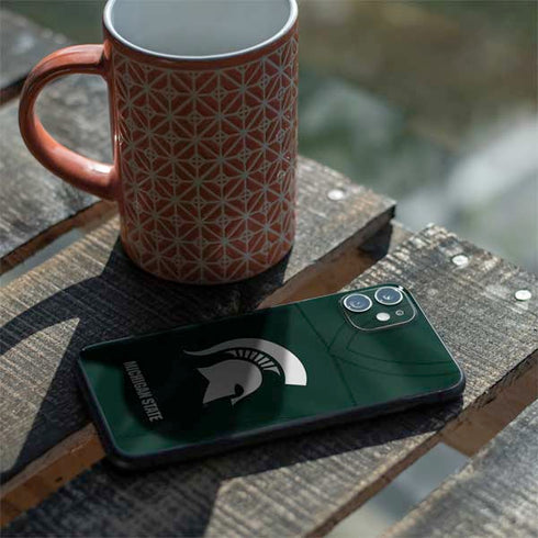 Michigan State University Green Jersey iPhone 11 Skin