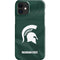 Michigan State University Green Jersey iPhone 12 Mini Lite Case