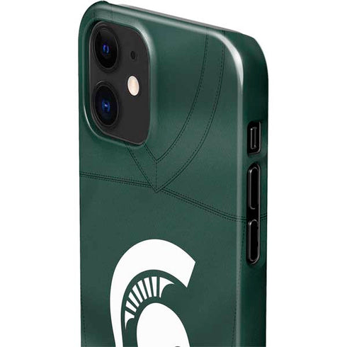 Michigan State University Green Jersey iPhone 12 Mini Lite Case