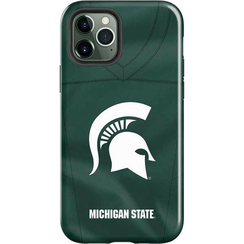 Michigan State University Green Jersey iPhone 12 Pro Impact Case