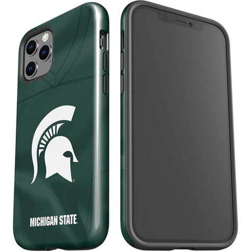 Michigan State University Green Jersey iPhone 12 Pro Impact Case