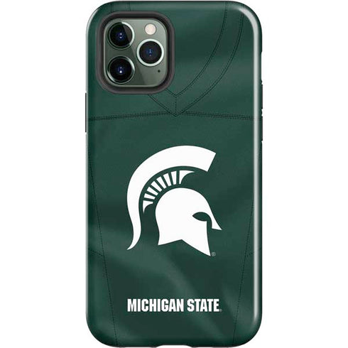 Michigan State University Green Jersey iPhone 12 Pro Max Impact Case