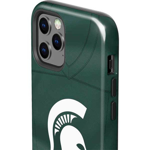 Michigan State University Green Jersey iPhone 12 Pro Max Impact Case