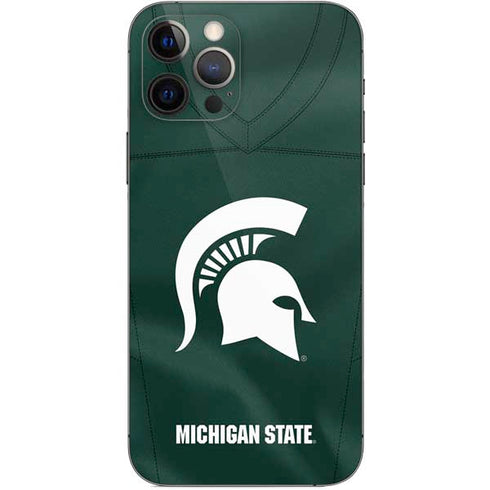 Michigan State University Green Jersey iPhone 12 Pro Skin