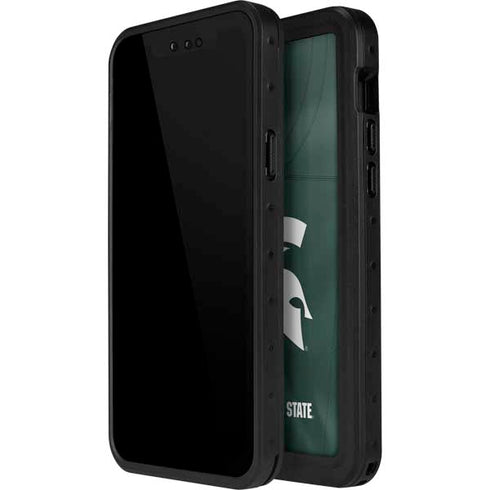 Michigan State University Green Jersey iPhone 12 Waterproof Case