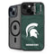 Michigan State University Green Jersey iPhone 13 Kickstand Case