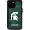 Michigan State University Green Jersey iPhone 13 Mini Waterproof Case