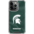 Michigan State University Green Jersey iPhone 13 Pro Clear Case
