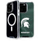 Michigan State University Green Jersey iPhone 13 Pro MagSafe Case