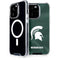 Michigan State University Green Jersey iPhone 13 Pro Max MagSafe Case