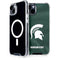 Michigan State University Green Jersey iPhone 14 MagSafe Case