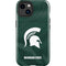 Michigan State University Green Jersey iPhone 14 Plus Impact Case