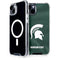 Michigan State University Green Jersey iPhone 14 Plus MagSafe Case