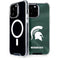 Michigan State University Green Jersey iPhone 14 Pro Max MagSafe Case