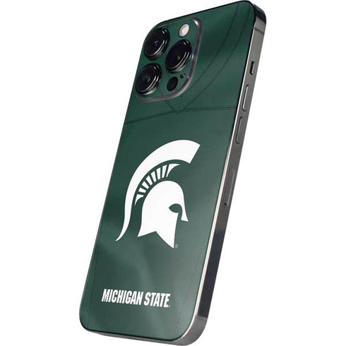 Michigan State University Green Jersey iPhone 14 Pro Max Skin