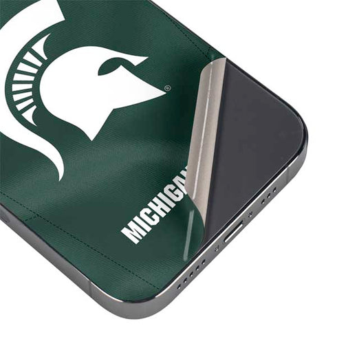Michigan State University Green Jersey iPhone 14 Pro Max Skin