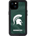 Michigan State University Green Jersey iPhone 15 Plus Waterproof Case