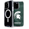 Michigan State University Green Jersey iPhone 15 Pro MagSafe Case