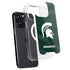 Michigan State University Green Jersey iPhone 15 Pro MagSafe Case