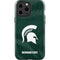 Michigan State University Green Jersey iPhone 15 Pro Max Impact Case