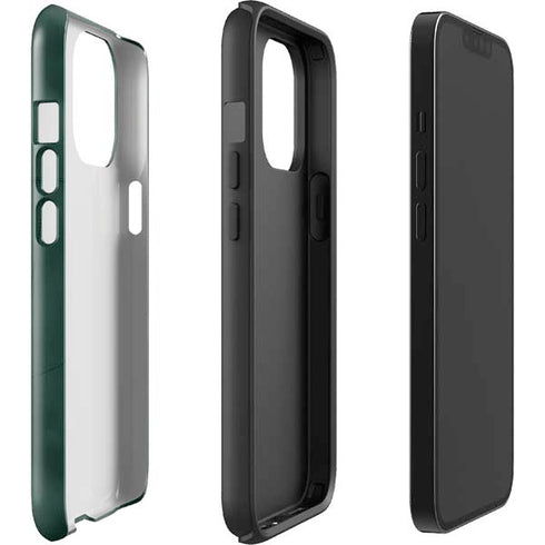 Michigan State University Green Jersey iPhone 15 Pro Max Impact Case