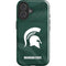 Michigan State University Green Jersey iPhone 16 Plus Impact Case