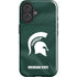 Michigan State University Green Jersey iPhone 16 Plus Impact Case