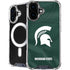 Michigan State University Green Jersey iPhone 16 Plus MagSafe Case