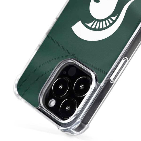 Michigan State University Green Jersey iPhone 16 Pro MagSafe Case