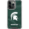 Michigan State University Green Jersey iPhone 16 Pro Max Clear Case