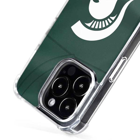 Michigan State University Green Jersey iPhone 16 Pro Max MagSafe Case