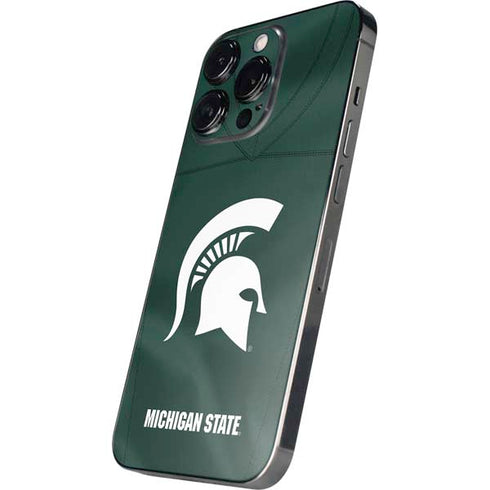 Michigan State University Green Jersey iPhone 16 Pro Max Skin