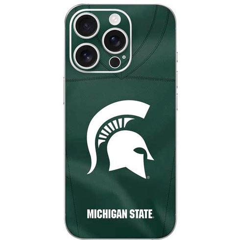 Michigan State University Green Jersey iPhone 16 Pro Skin