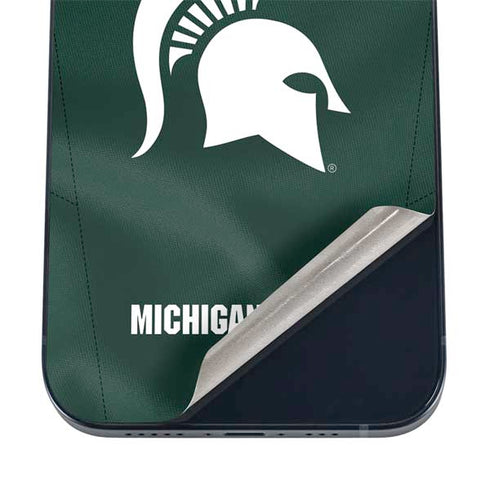 Michigan State University Green Jersey iPhone 16 Skin