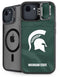 Michigan State University Green Jersey iPhone 16e Kickstand Case
