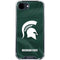 Michigan State University Green Jersey iPhone 16e Clear Case