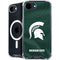 Michigan State University Green Jersey iPhone 16e MagSafe Case
