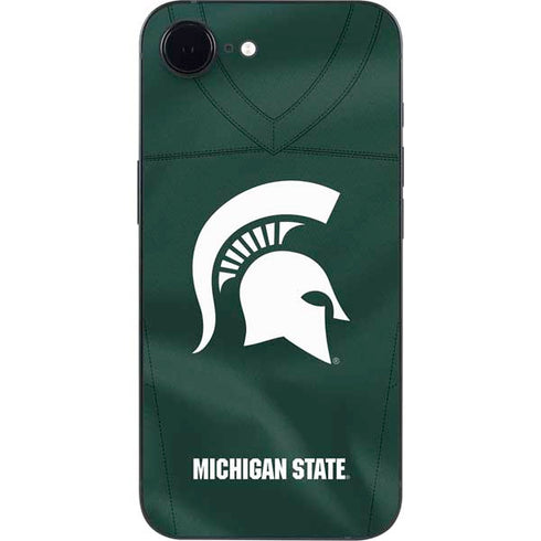 Michigan State University Green Jersey iPhone 16e Skin