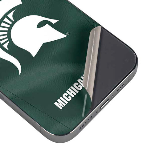 Michigan State University Green Jersey iPhone 16e Skin
