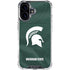 Michigan State University Green Jersey iPhone 17 Clear Case