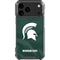 Michigan State University Green Jersey iPhone 18 Pro Max Clear Case