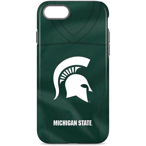 Michigan State University Green Jersey iPhone 7 Pro Case